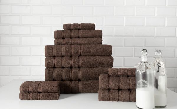 Antalya Turkish Cotton Towel Set of 12 - Classic Turkish Towels