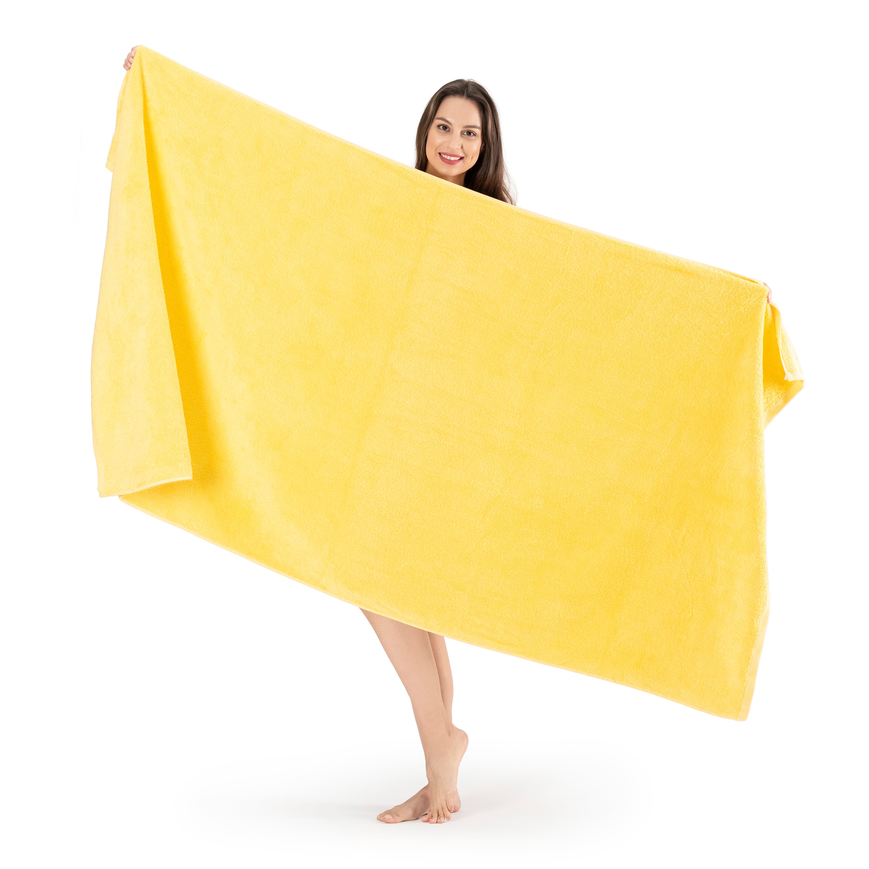 Amadeus - 100% Turkish Cotton Jumbo Bath Sheet 40x80" - Largest Towel ...