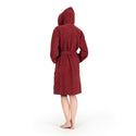 NINE WEST - Hooded Terry Robe  - 100% Turkish Cotton - Classic Turkish Towels