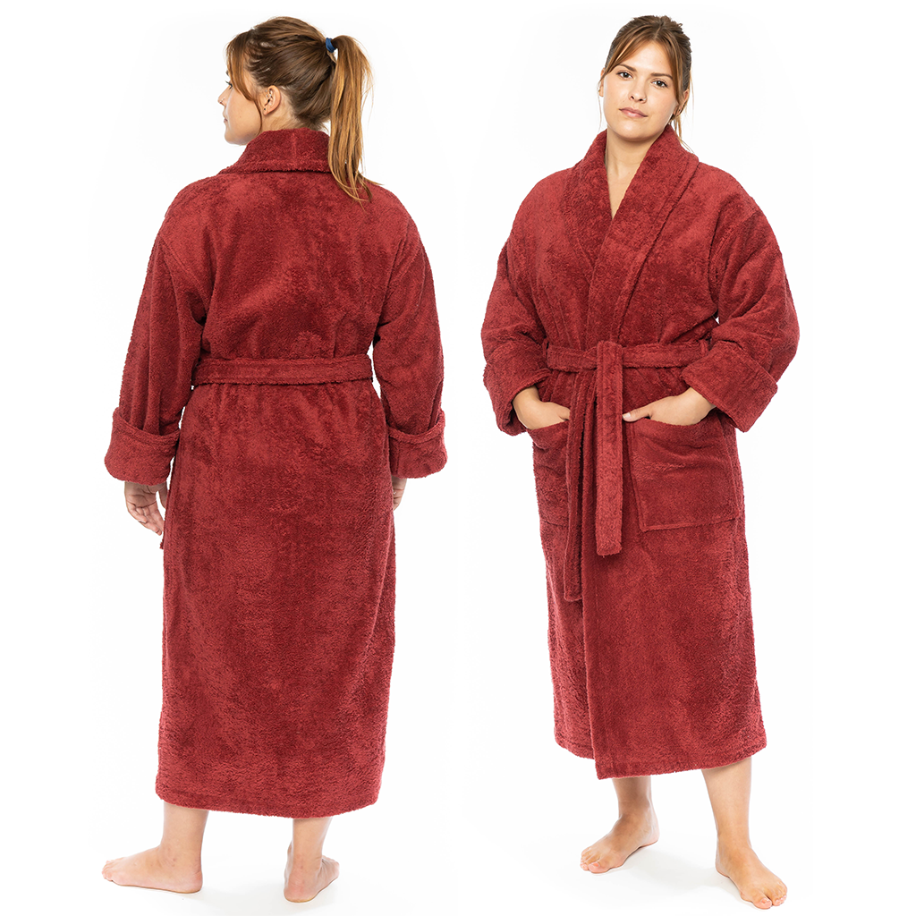 Classic Turkish Cotton Bathrobe in Various Colors - Classic Turkish Towels