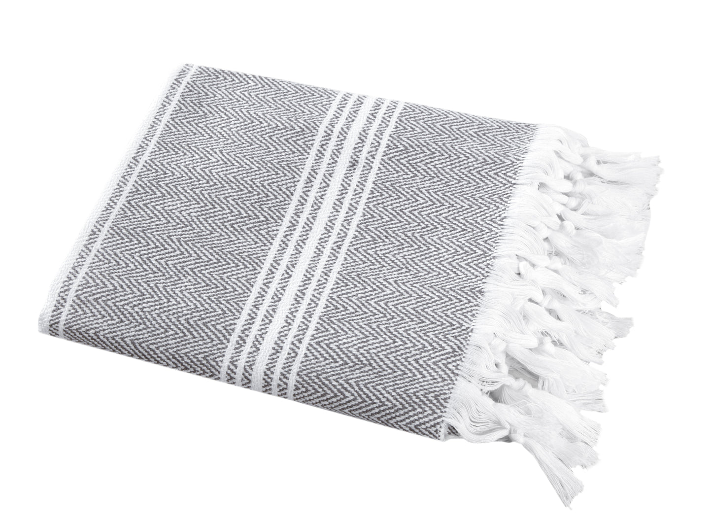 Luxury Thick Peshtemal Turkish Cotton Bath Sheet Towel - 40 X 70 - Hand Knotted - Classic Turkish Towels