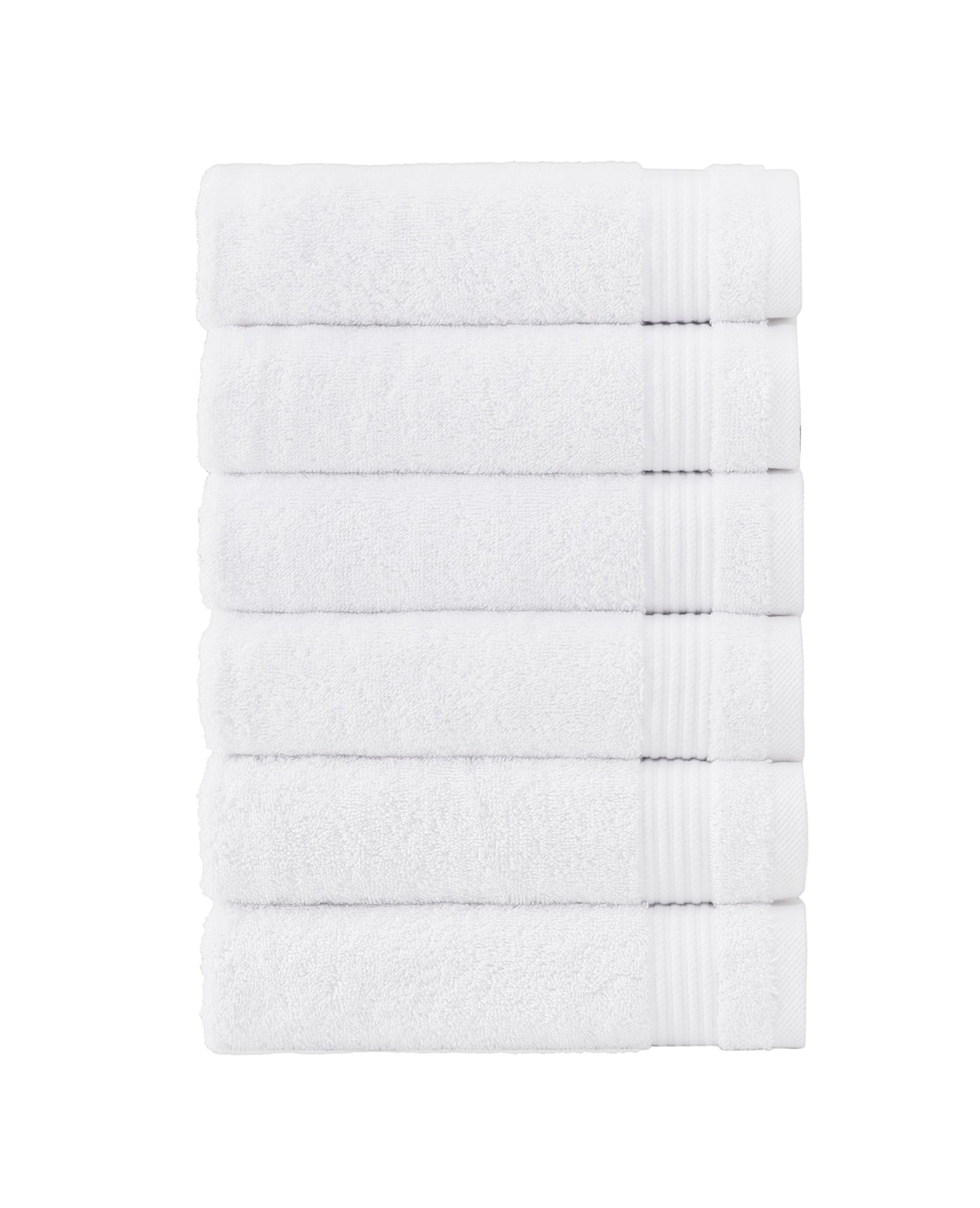 Amadeus Turkish Cotton Hand Towels Set - 6 Pieces - Classic Turkish Towels