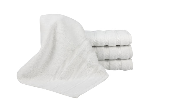 Antalya Turkish Cotton Hand Towels - 4 Pieces - Classic Turkish Towels
