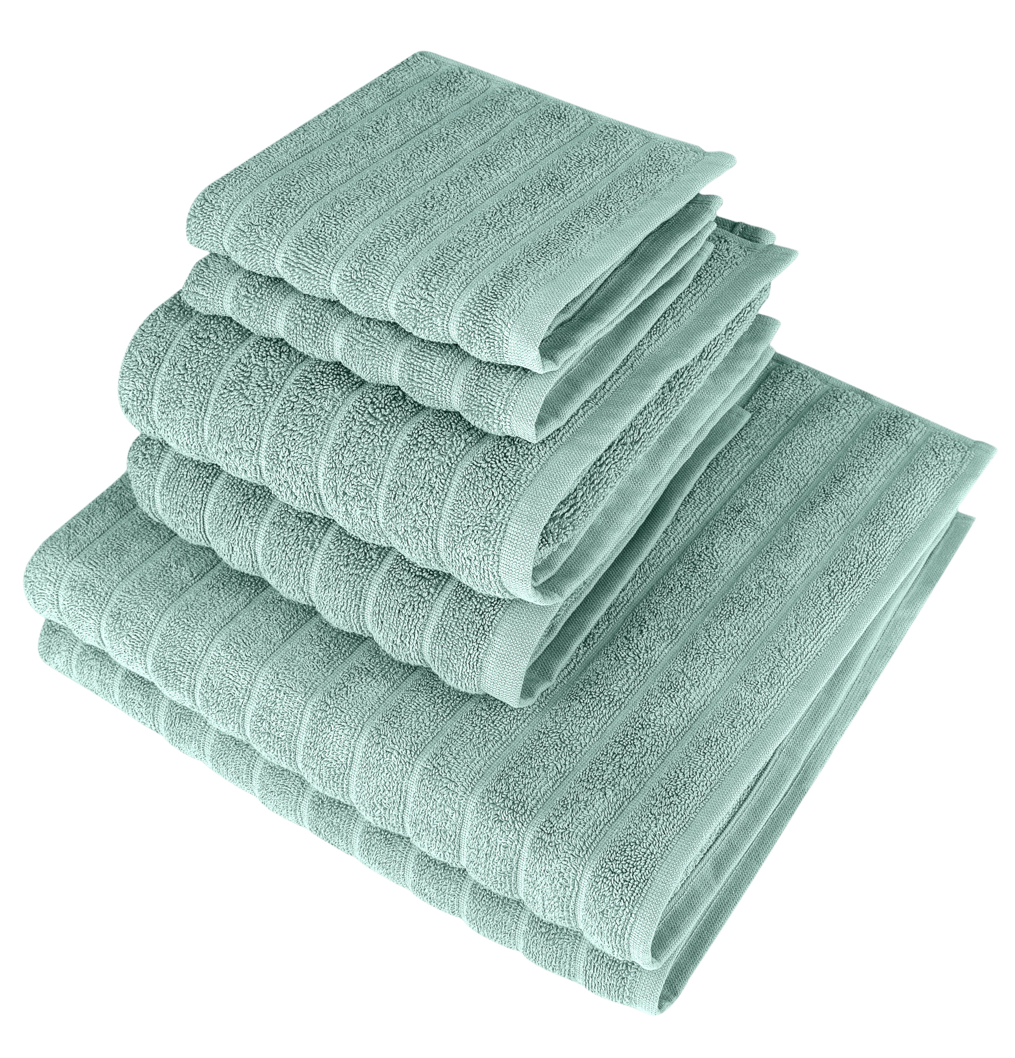 Shimmer Brampton Luxury Turkish Cotton Towel Set of 6 - Classic Turkish Towels