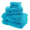 Becci Turkish Cotton Luxury Everyday Towel Set of 6 - Classic Turkish Towels