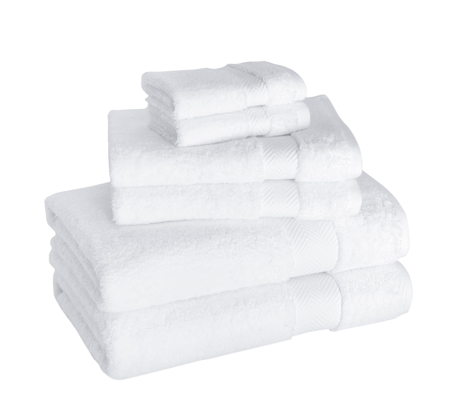 Becci Turkish Cotton Towel Set of 6 - Classic Turkish Towels
