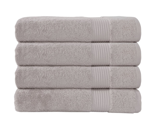 Amadeus Luxury Turkish Cotton Hotel Collection Quick Drying Bath Towels - 4 Pieces - Classic Turkish Towels