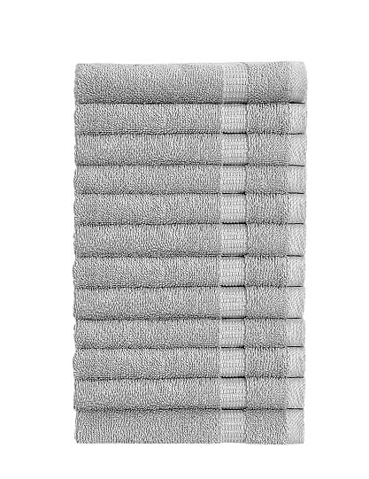 Cambridge Turkish Cotton Washcloths - 12 Pieces (Wholesale) - Classic Turkish Towels