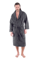Classic Turkish Combed Cotton Luxurious Thick Unisex 550 Bathrobes in Various Colors - Classic Turkish Towels