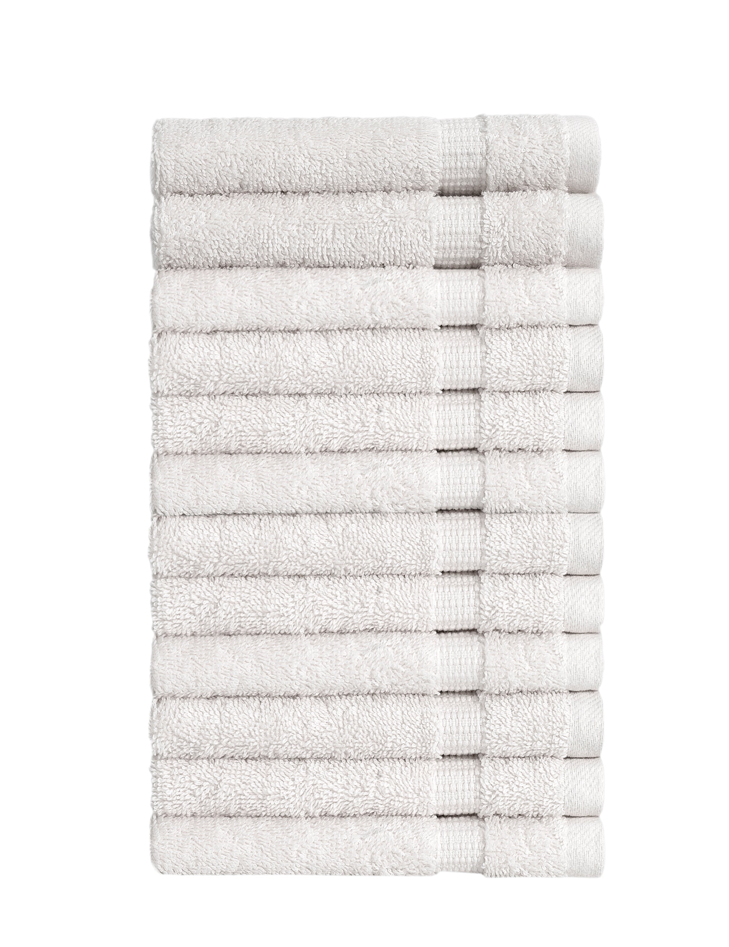 Cambridge Turkish Cotton Washcloths - 12 Pieces (Wholesale) - Classic Turkish Towels