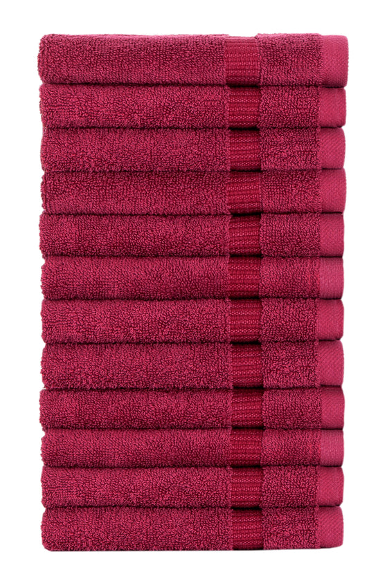 Cambridge Turkish Cotton Washcloths - 12 Pieces (Wholesale) - Classic Turkish Towels
