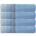 Dimora Turkish Cotton Bath Towels - 4 Pieces - Classic Turkish Towels