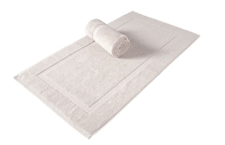Cambridge Turkish Cotton Panel Bath Mat - 2 Pieces - Classic Turkish Towels