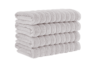 Brampton Turkish Cotton Hand Towels - 4 Pieces - Classic Turkish Towels
