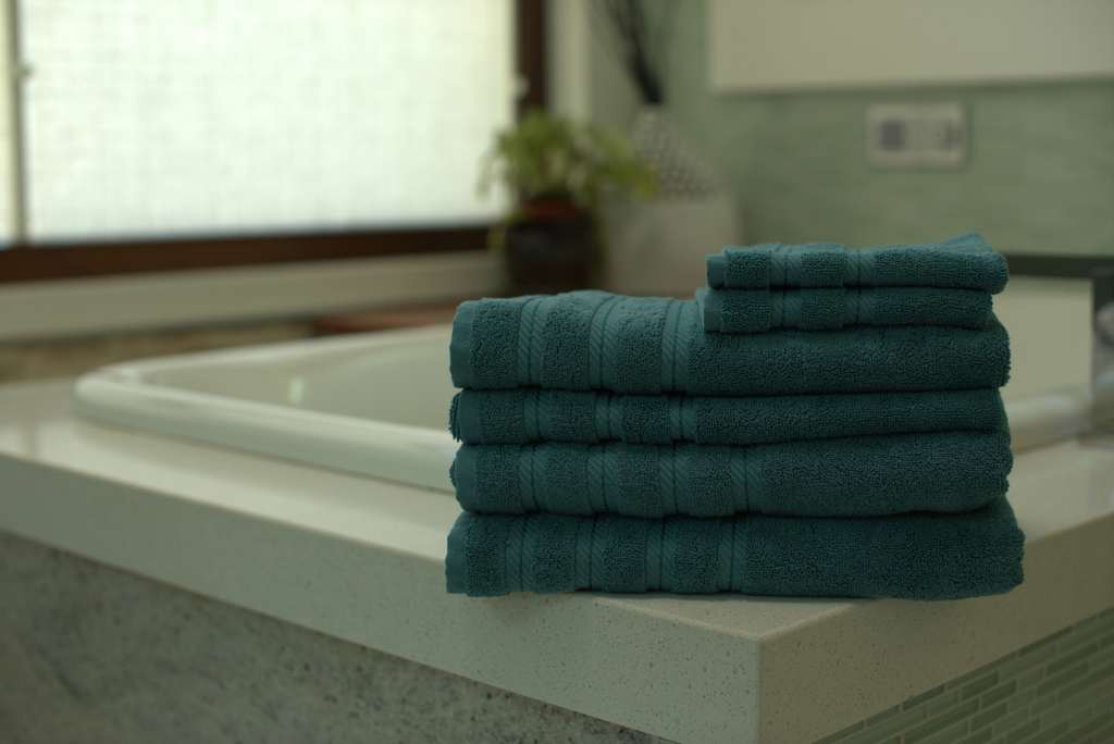 Antalya Turkish Cotton Hand Towels - 4 Pieces - Classic Turkish Towels