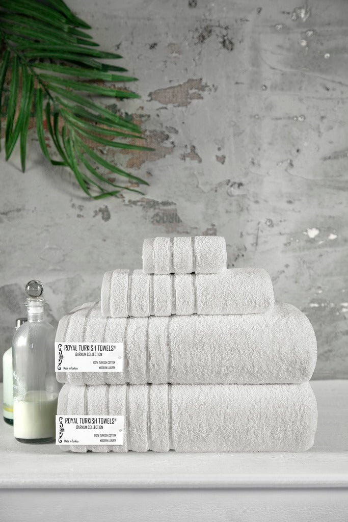 Barnum Turkish Cotton Towel Set of 4 - Classic Turkish Towels