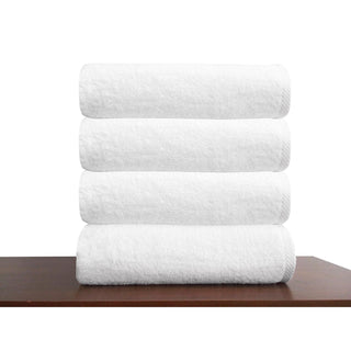Hospitality Turkish Cotton Bath Towels - 4 Pieces - Classic Turkish Towels