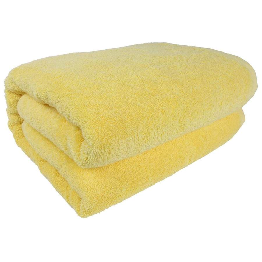 Cotton Paradise Oversized Bath Sheet, 100% Cotton 40x80 Clearance Bath Towel Sheet, Jumbo Large Bath Towel for Bathroom, Yellow