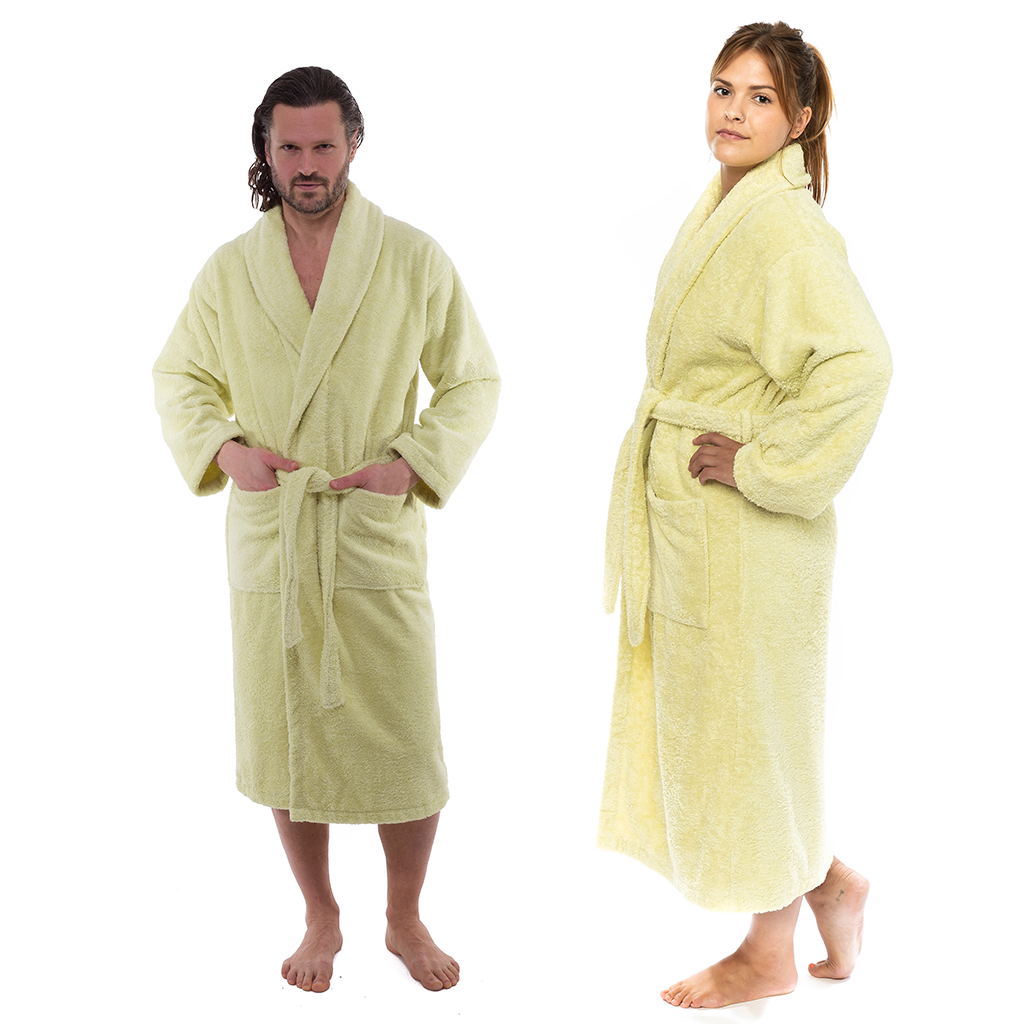 Classic Turkish Cotton Bathrobe in Various Colors - Classic Turkish Towels