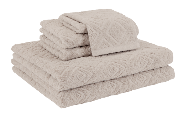 Larue Turkish Cotton Towel Set of 6 - Classic Turkish Towels