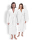 Classic Turkish Towels - Unisex Luxury Plush Velour Premium Cotton Bathrobe - Ultra Soft And Absorbent Long Robe (Single Pack) - Classic Turkish Towels