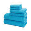 Mei-Tal Turkish Cotton Jacquard Towel Set of 6 - Classic Turkish Towels