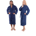 Classic Turkish Cotton Bathrobe in Various Colors - Classic Turkish Towels